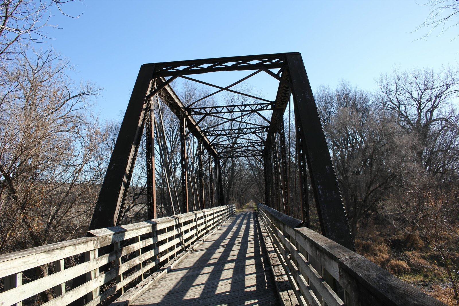 Looking south (railroad east)